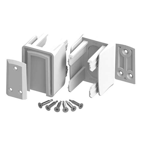 metal brackets for vinyl fence|angle brackets for vinyl fence.